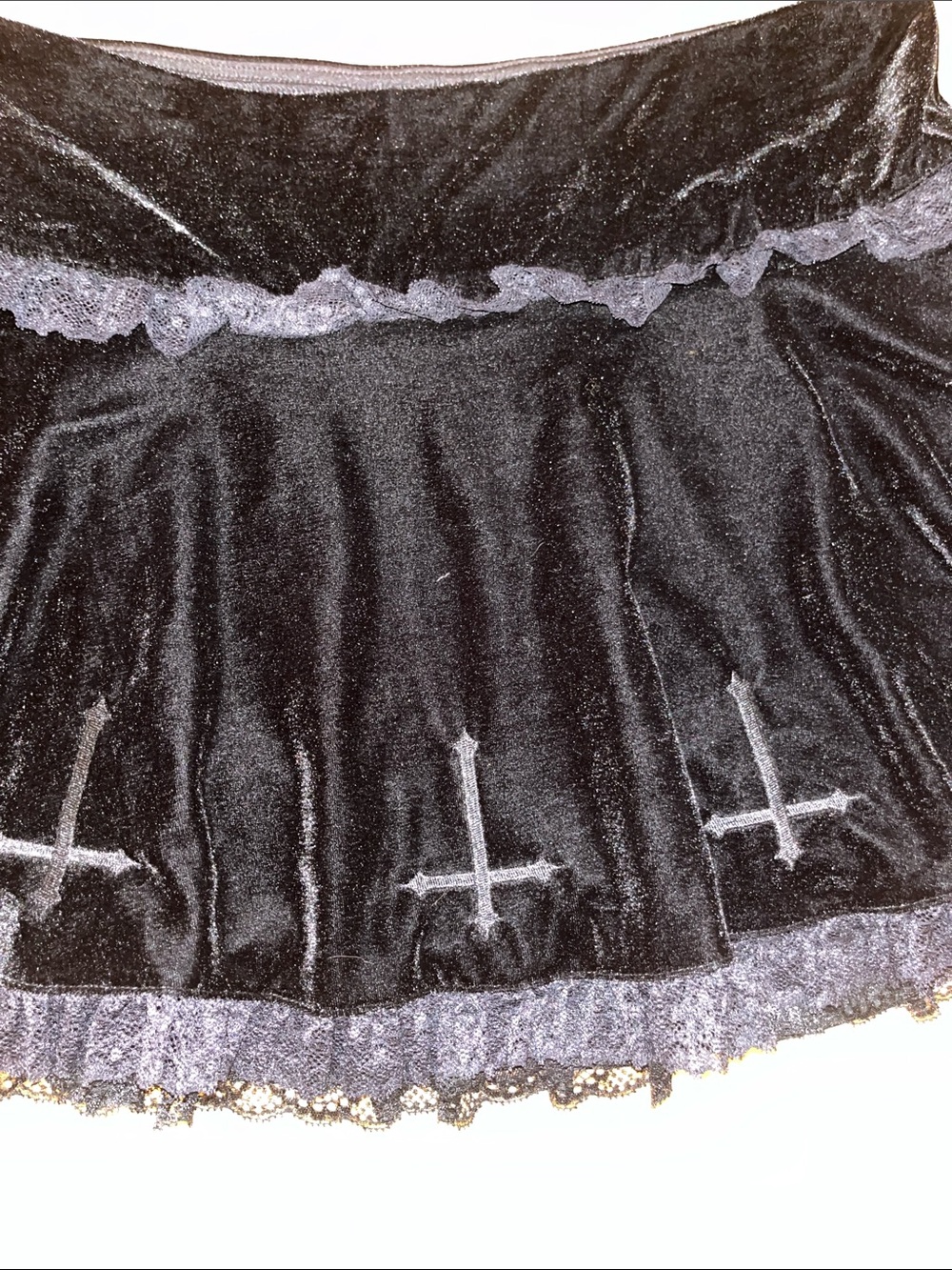Whimsy goth skirt